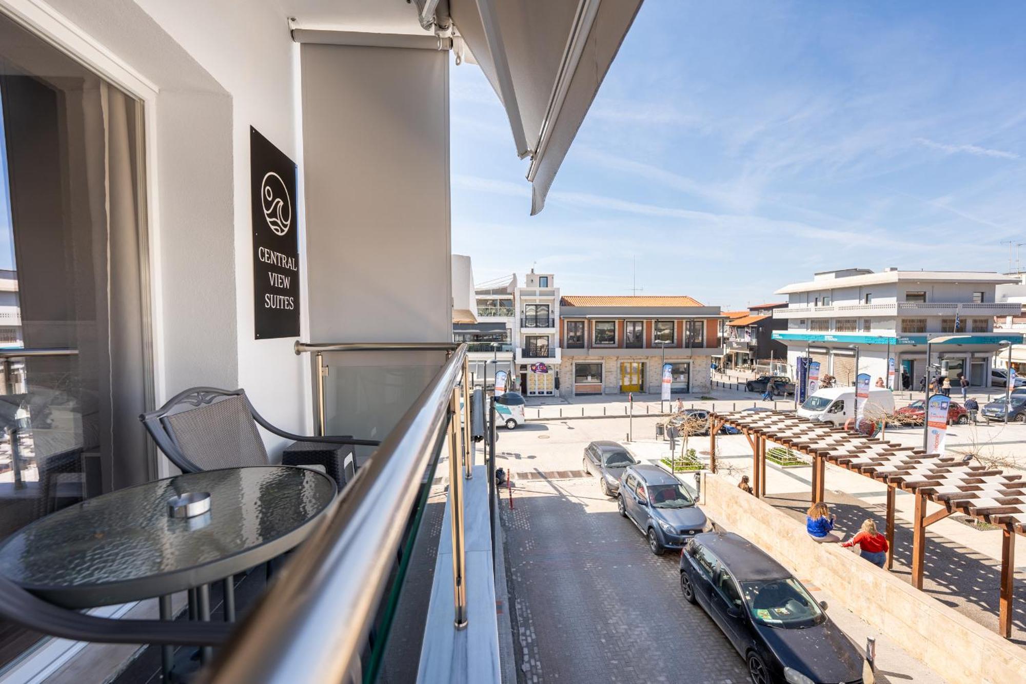 Centralviewsuites Nea Moudania Exteriér fotografie